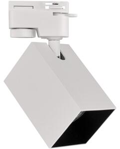 Spotlight för skensystem SQUARE 1xGU10/10W/230V vit