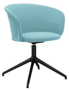 HEM - Kendo Swivel Chair 4-star Return - Icicle/Black - Kontorsstolar - Sabine Marcelis,LucidiPevere - Blå - Metall/Trä/Skum/Plast/Ull