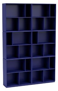 Montana - Read Spacious Bookshelf, Plinth H3 cm - Monarch - Hyllor - Peter J. Lassen - Blå - MDF