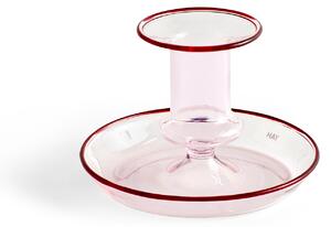 HAY - Flare Candleholder Pink - Ljusstakar - Rosa