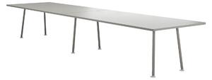 Massproductions - Landa Table - H730, W4600, D1150, Grey Laminate - Stone Grey - Matbord - Chris Martin - Grå - Laminat