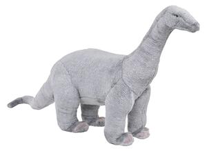 Stående plyschleksak brachiosaurus grå XXL - Grå