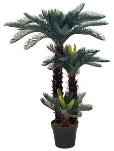 Konstväxt Cycas med kruka 125 cm grön - Grön