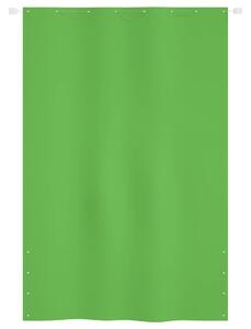 Balkongskärm ljusgrön 160x240 cm oxfordtyg