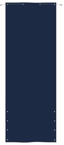 Balkongskärm blå 80x240 cm oxfordtyg