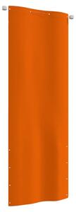 Balkongskärm orange 80x240 cm oxfordtyg