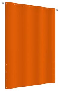 Balkongskärm orange 160x240 cm oxfordtyg