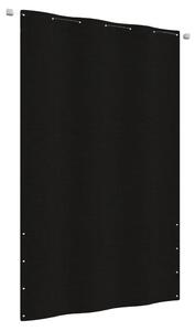 Balkongskärm svart 140x240 cm oxfordtyg