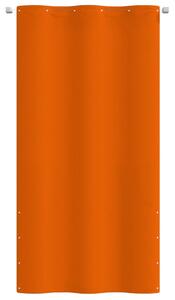 Balkongskärm orange 120x240 cm oxfordtyg