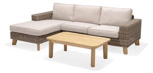 BAHAMAS Loungegrupp 4-sits Beige -