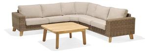 BAHAMAS Loungegrupp 5-sits Beige -