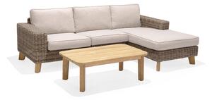 BAHAMAS Loungegrupp 3-4-sits Beige -