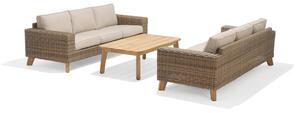 BAHAMAS Loungegrupp 6-sits Beige -