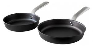 Kockums Paket Stekpanna med ergonomiskt handtag, 24 cm och 28 cm