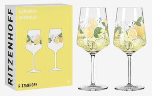 Ritzenhoff - Vinglas Sommertau 2-p Limoncello 25 - Flerfärgad - Vinglas - Från Homeroom
