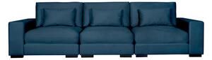 HAVANA 3-sits soffa sammet Blå -