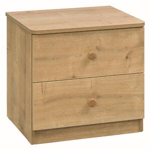 BALAI Sängbord 47x41 cm Brun -