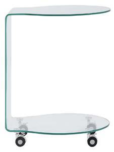 Soffbord 45x40x58 cm härdat glas -
