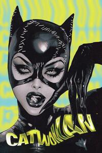 Konsttryck Batman - Catwoman