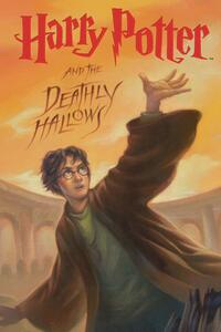 Konsttryck Harry Potter - Deathly Hallows book cover