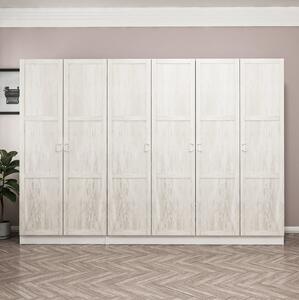 Poolburn Garderob 270 cm Vit -