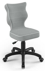 Entelo Ergonomisk skrivbordsstol för barn Petit Black Jasmine 03 grå