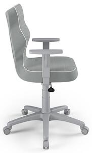 Entelo Ergonomisk skrivbordsstol för barn Duo Gray Jasmine 03 grå