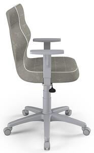 Entelo Ergonomisk skrivbordsstol för barn Duo Gray Visto 03 grå