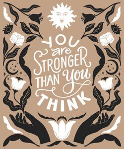 Illustration You are stronger than you think-, ElenKoss