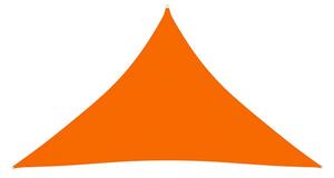 Solsegel oxfordtyg trekantigt 3,5x3,5x4,9 m orange - Orange