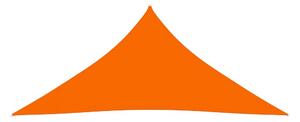 Solsegel Oxfordtyg trekantigt 4,5x4,5x4,5 m orange - Orange
