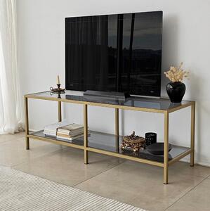 TYNDARIS Tv-bänk 130 cm Guld -
