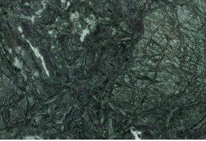 Skiva i grön marmor 125x55 cm