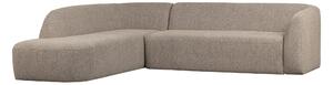 Mooli Soffa med Schäslong 3-sits Naturmelange -