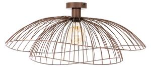 Design plafondlamp brons 45 cm - Pua