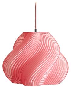 Crème Atelier - Soft Serve 02 pendellampa Chrome Peach Sorbet - Pendellampor - Röd