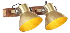 Industriell vägglampa mässing 45x25 cm E27 - Flerfärgad