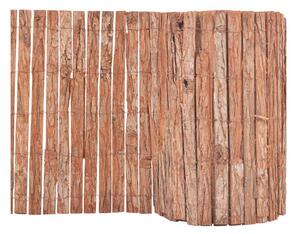 Stängsel bark 1000x50 cm - Brun
