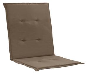 Stolsdynor för trädgården 4 st taupe 100x50x3 cm - Brun