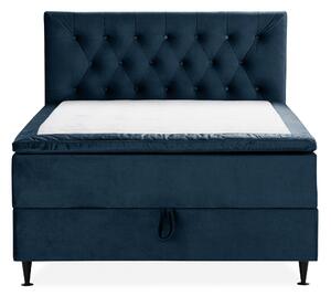 JOLLY PLUSS Sängpaket Förvaringssäng 140x200 cm Mörkblå - Mörkblå