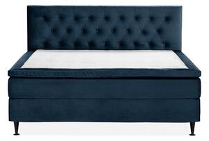 JOLLY PLUSS Sängpaket Kontinentalsäng 180x200 cm Mörkblå - Mörkblå