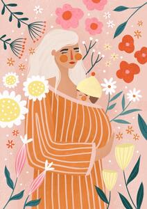 Illustration Spring Mum, Bea Muller