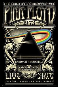 Poster, Affisch Pink Floyd - The Dark Side of the Moon Tour 1973