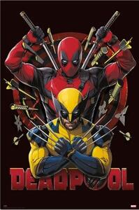 Poster, Affisch Marvel - Deadpool & Wolverine - Ready