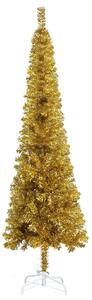Julgran smal guld 120 cm