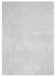 Mjuk matta HUARTE med kort lugg tvättbar grå 200x280 cm