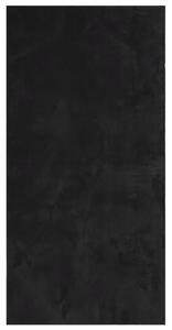 Mjuk matta HUARTE med kort lugg tvättbar svart 100x200 cm