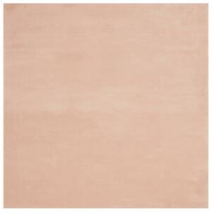 Mjuk matta HUARTE med kort lugg tvättbar rosa 200x200 cm