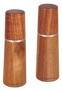 Cole&Mason - Salt- och pepparkvarnset MARLOW akacia 2 st, 18,5 cm