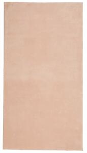 Mjuk matta HUARTE med kort lugg tvättbar rosa 80x150 cm
